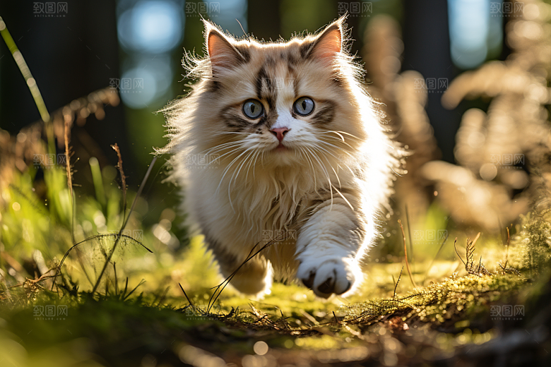 布偶猫仙女猫宠物摄影图