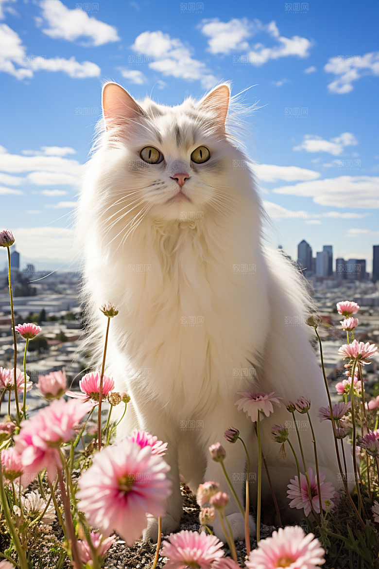 布偶猫生活仙女猫摄影图