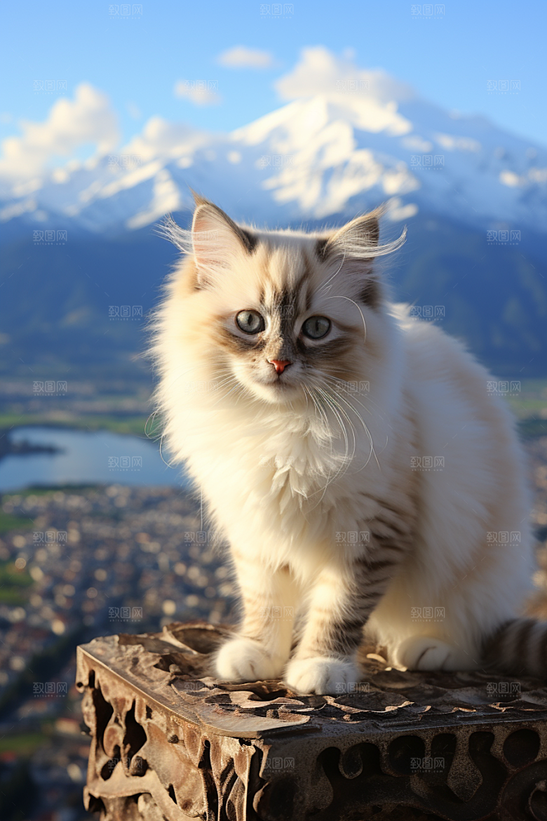 布偶猫仙女猫自然摄影图