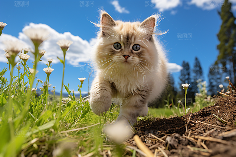 布偶猫仙女猫生活摄影图