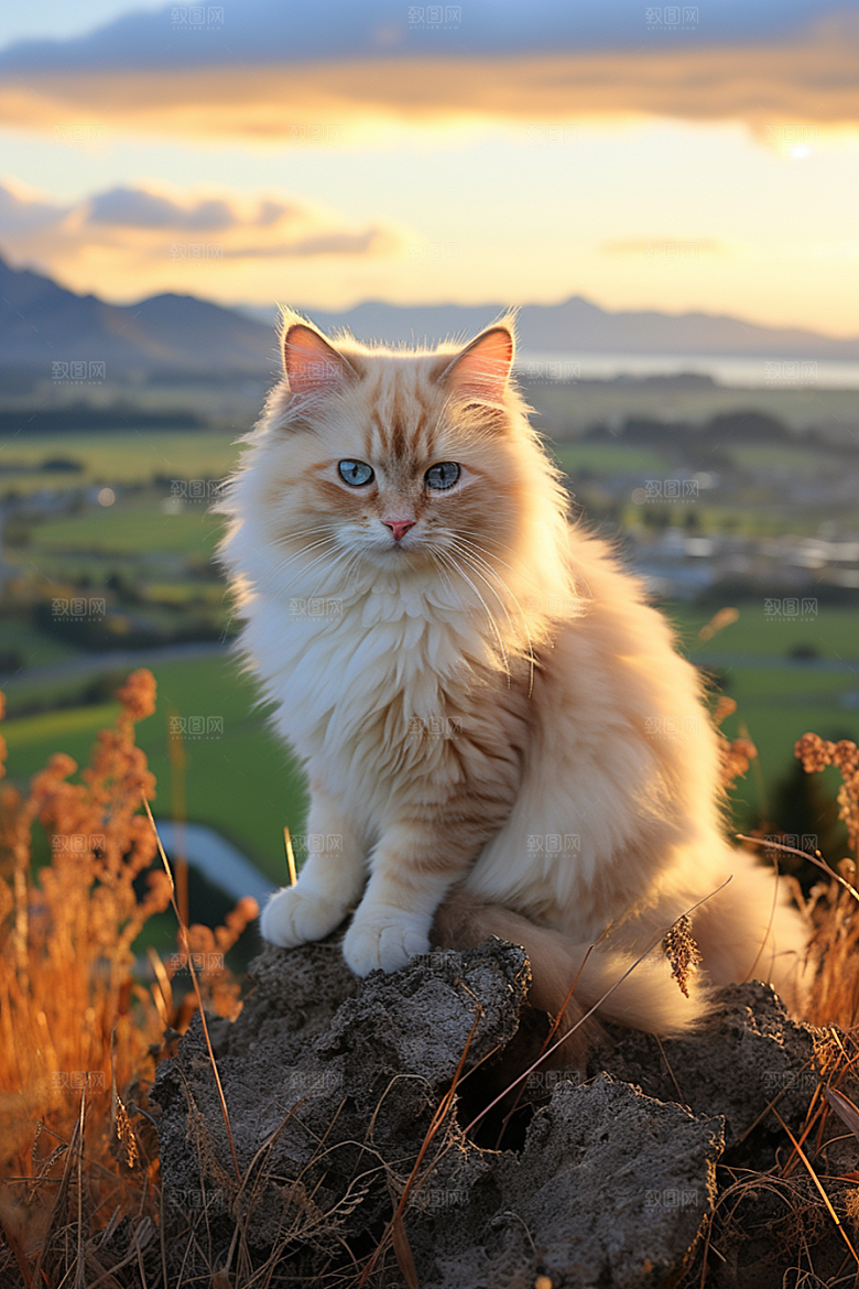 布偶猫仙女猫生活摄影图
