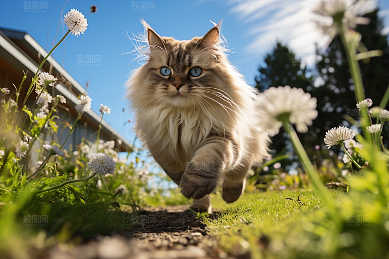 布偶猫养宠高清摄影图