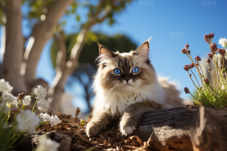 布偶猫高清家居摄影图