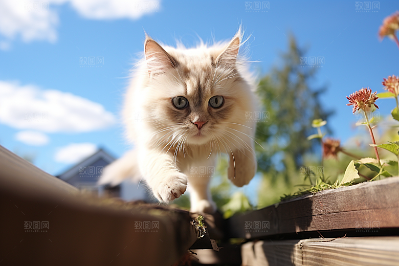 布偶猫高清生活摄影图