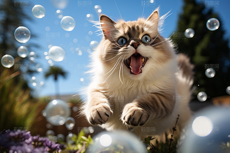 布偶猫高清仙女猫摄影图
