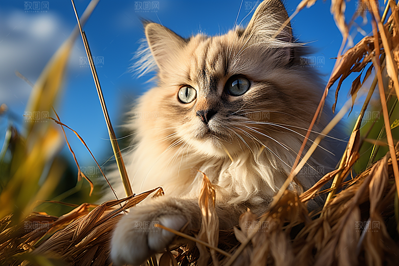 布偶猫仙女猫家居摄影图