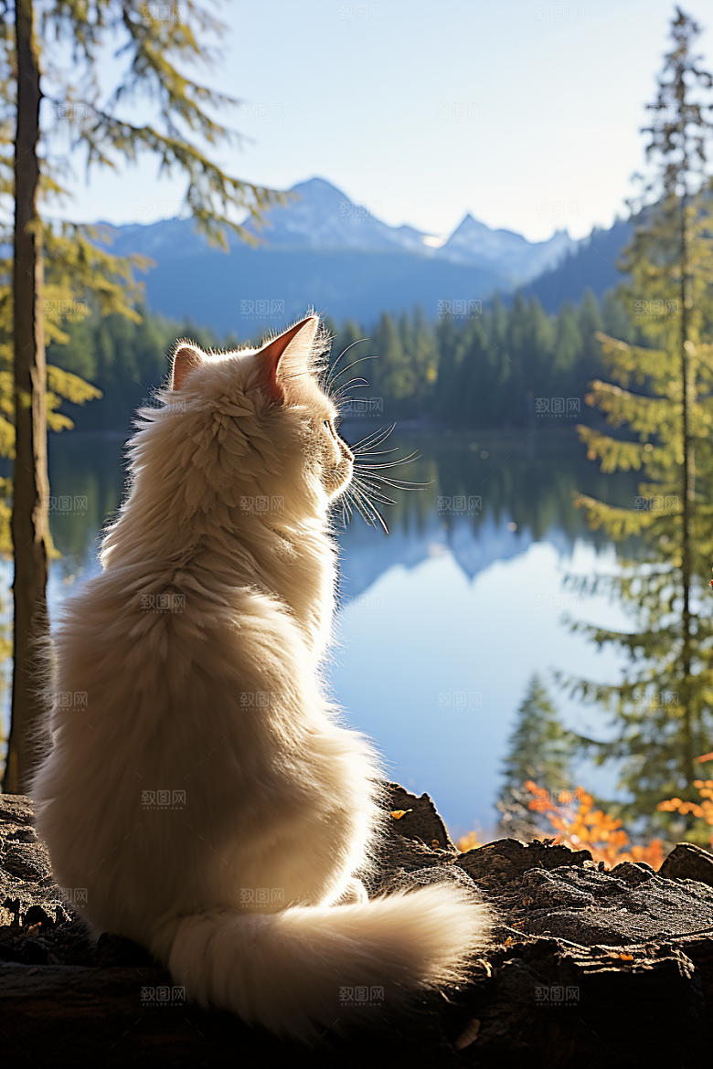 布偶猫可爱仙女猫摄影图