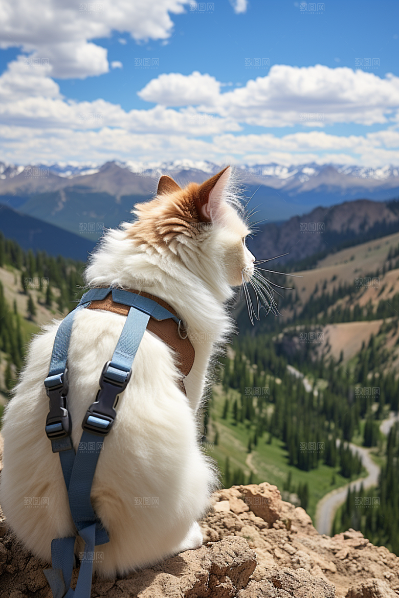 布偶猫清新仙女猫摄影图