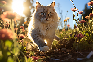 布偶猫仙女猫可爱摄影图