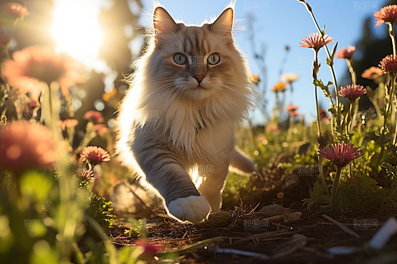 布偶猫仙女猫可爱摄影图
