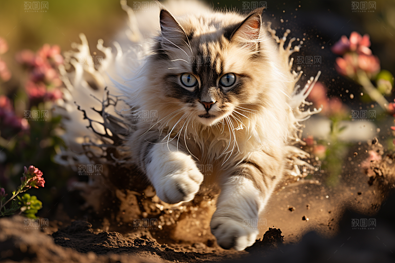 布偶猫高清家居摄影图