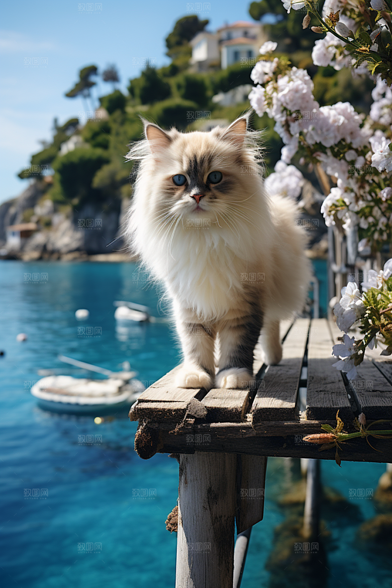布偶猫高清可爱摄影图