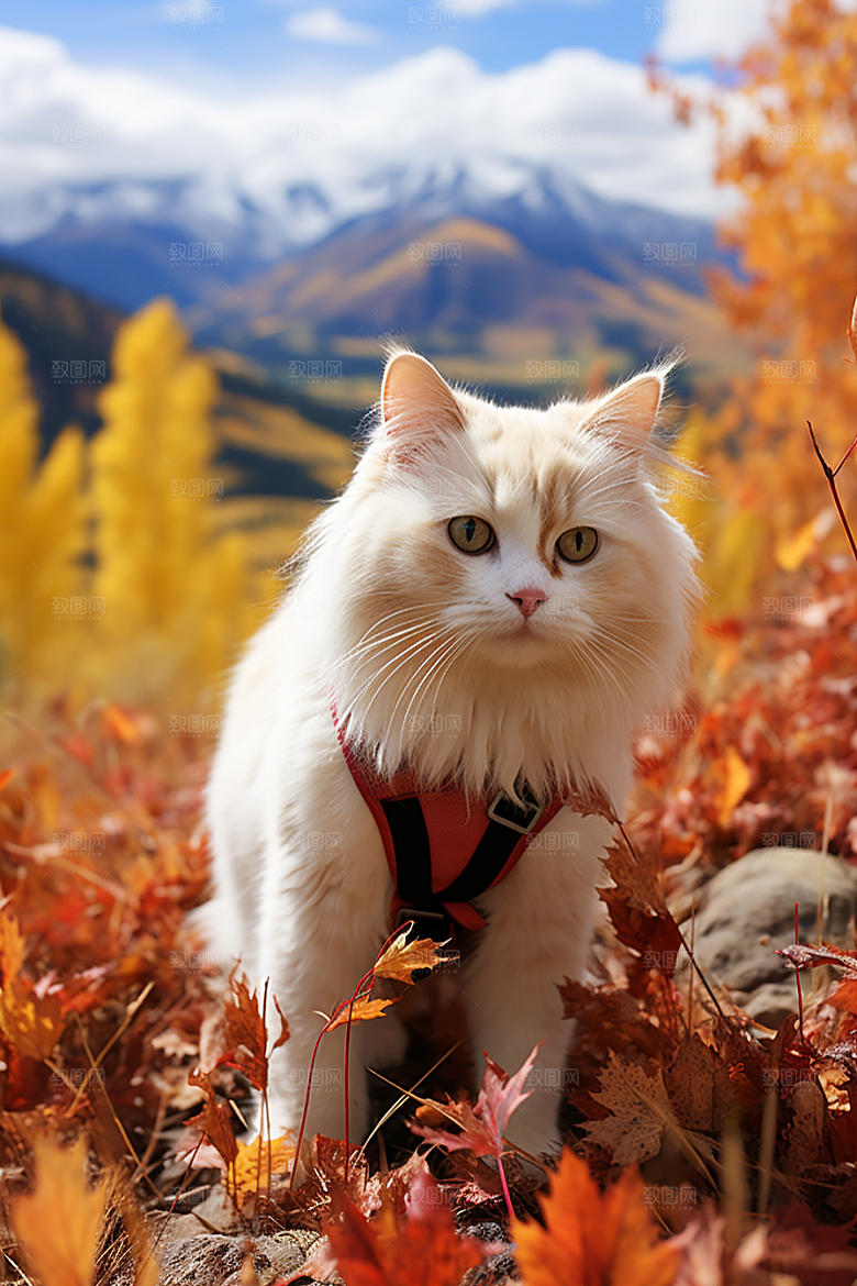 布偶猫仙女猫可爱摄影图