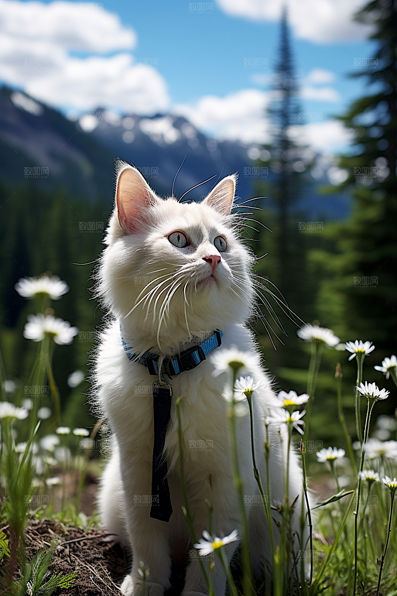布偶猫仙女猫可爱摄影图