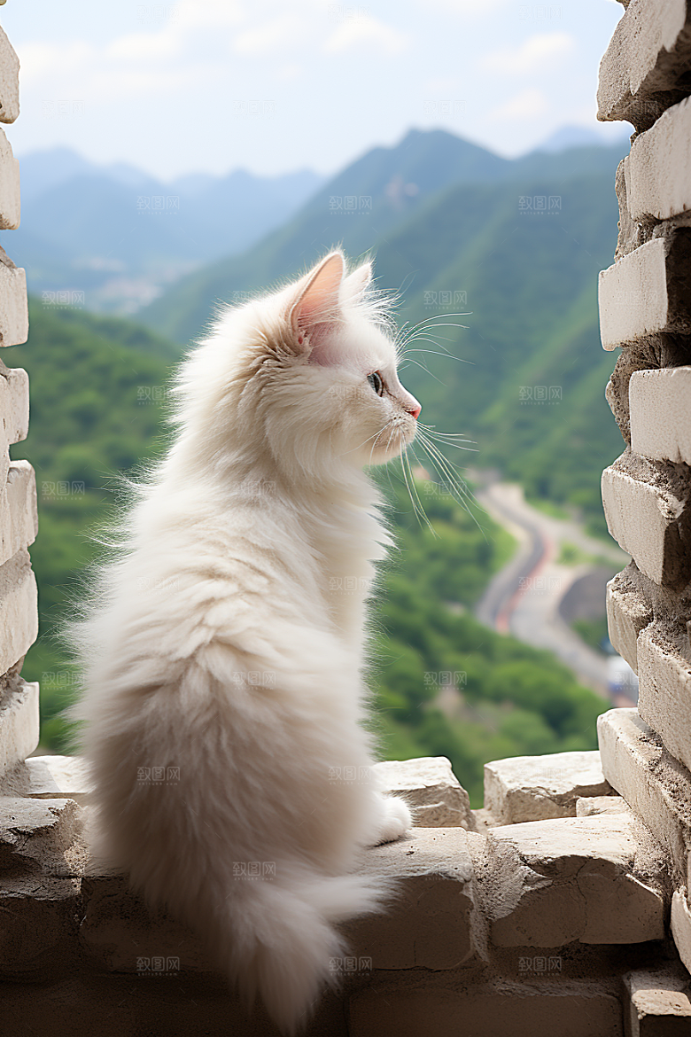 布偶猫宠物自然摄影图