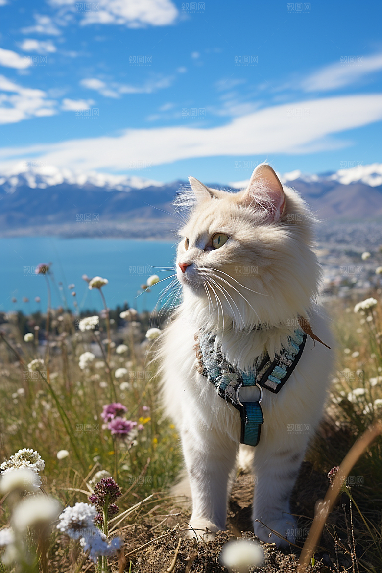 布偶猫生活可爱摄影图