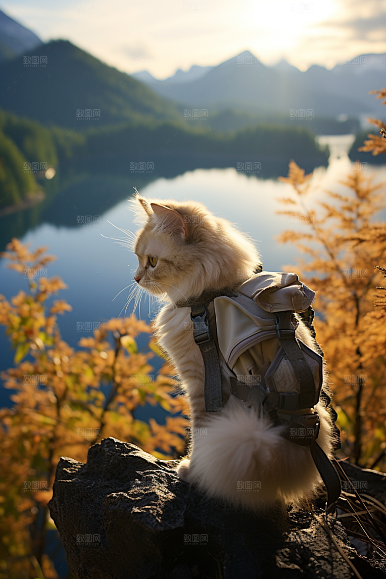 布偶猫仙女猫清新摄影图