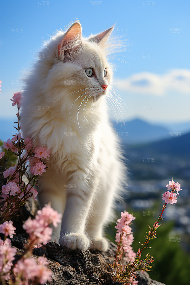 布偶猫可爱自然摄影图