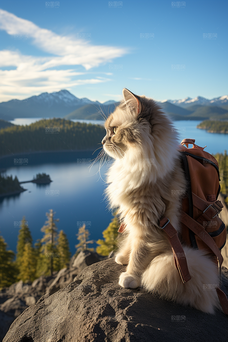 布偶猫可爱仙女猫摄影图