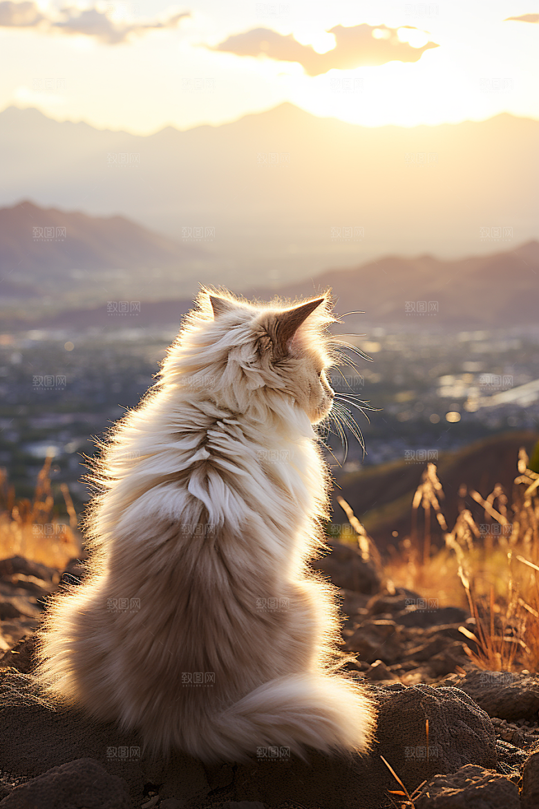 布偶猫可爱高清摄影图