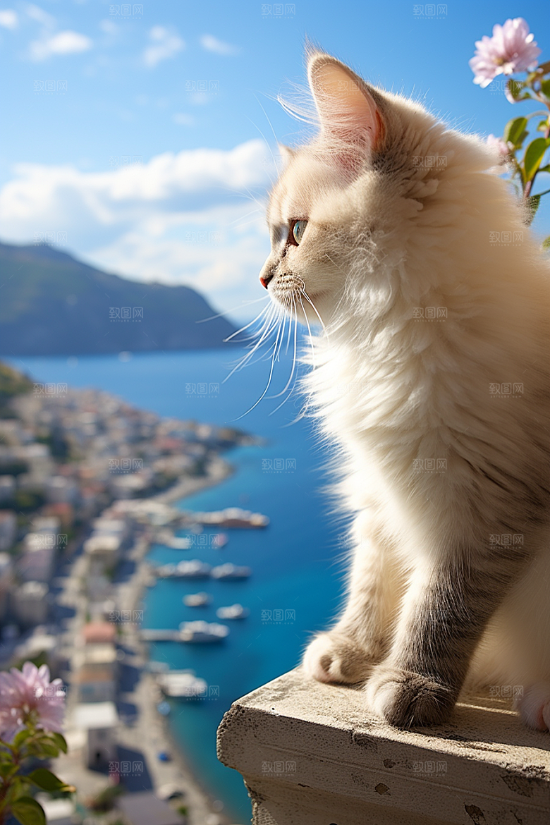 布偶猫仙女猫宠物摄影图