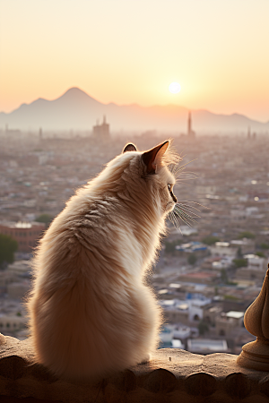 布偶猫养宠生活摄影图