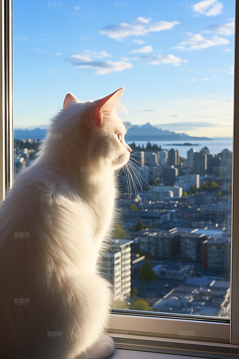 布偶猫清新生活摄影图