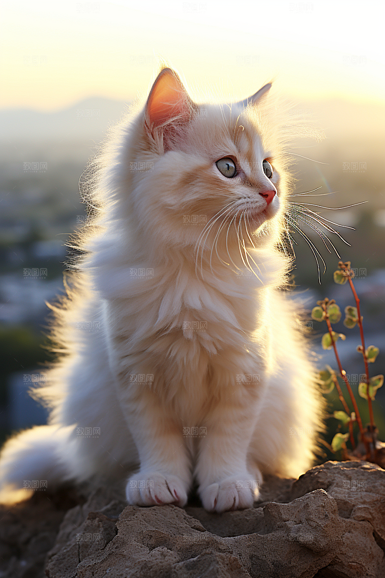 布偶猫家居养宠摄影图
