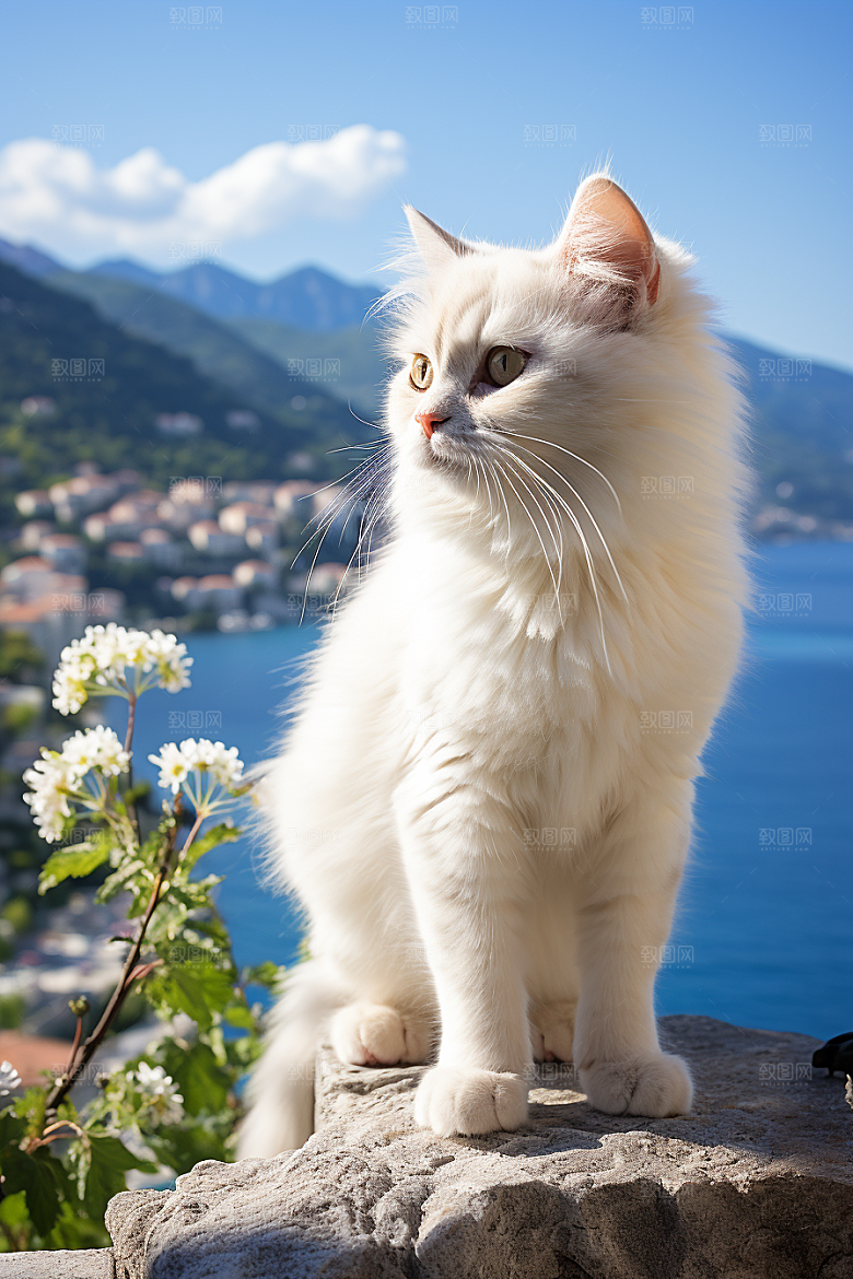 布偶猫自然生活摄影图