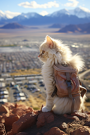 布偶猫长毛猫仙女猫摄影图