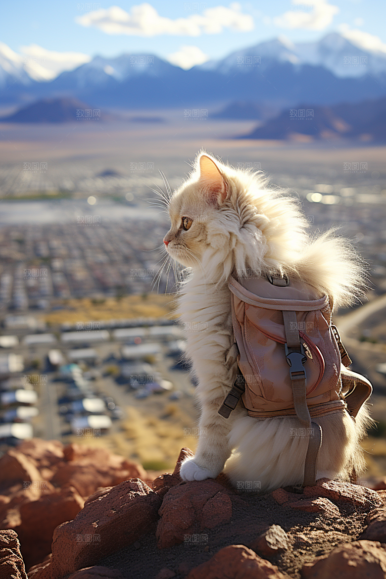 布偶猫长毛猫仙女猫摄影图