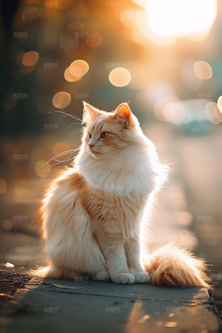 布偶猫自然高清摄影图