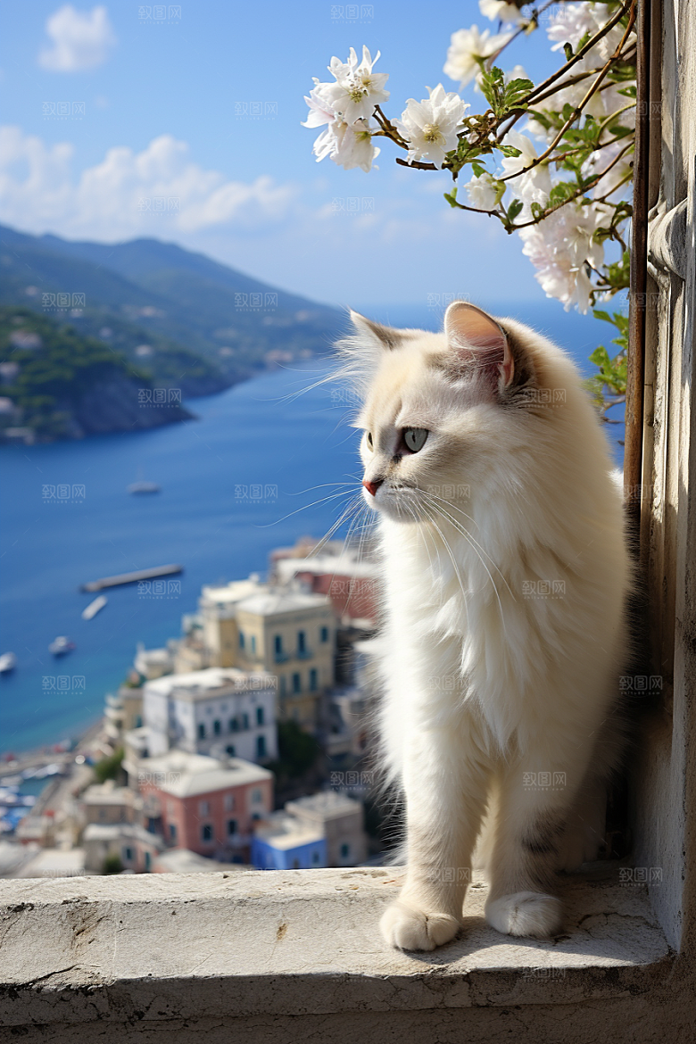 布偶猫仙女猫长毛猫摄影图