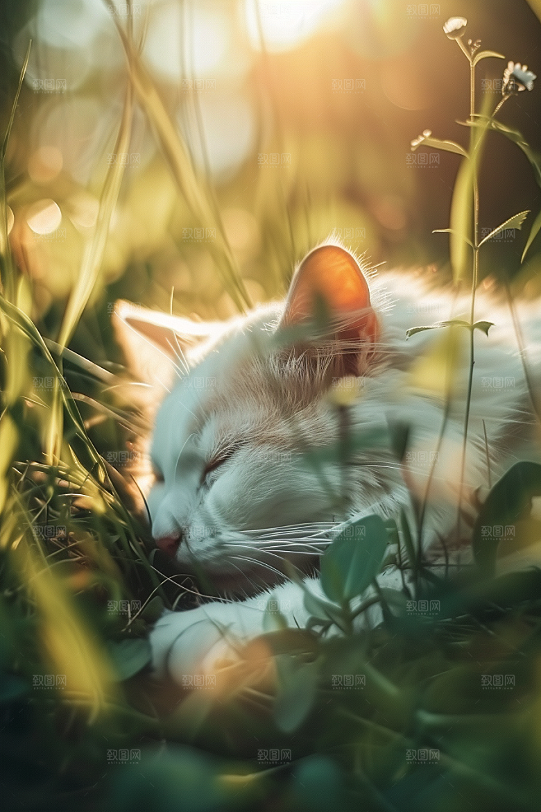 布偶猫可爱自然摄影图