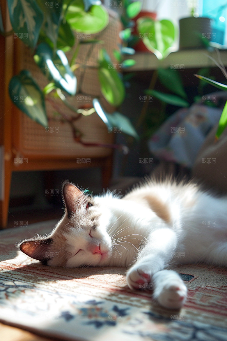 布偶猫可爱仙女猫摄影图