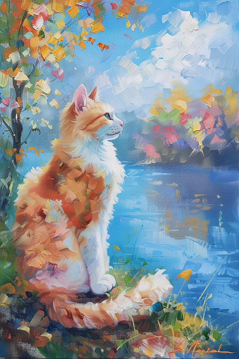 布偶猫清新高清摄影图