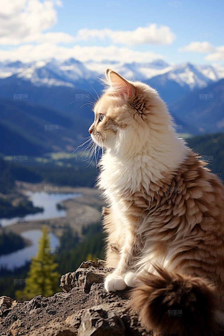 布偶猫养宠高清摄影图