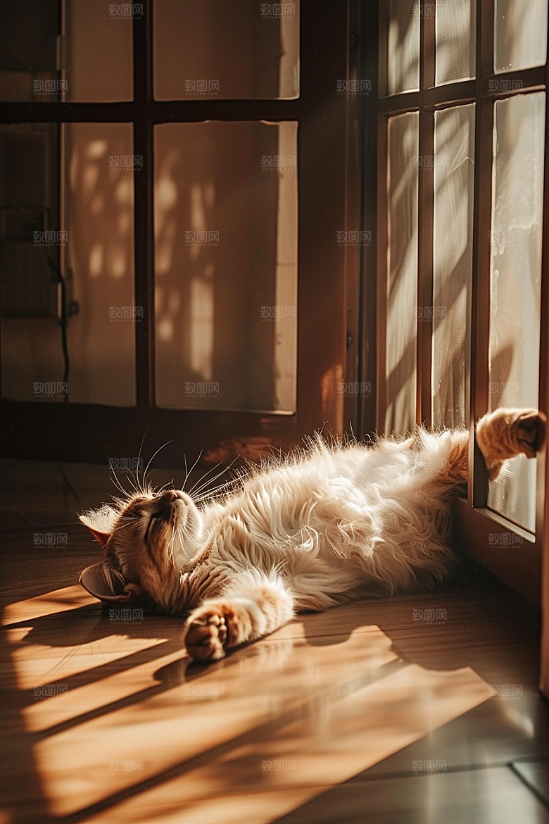 布偶猫养宠可爱摄影图