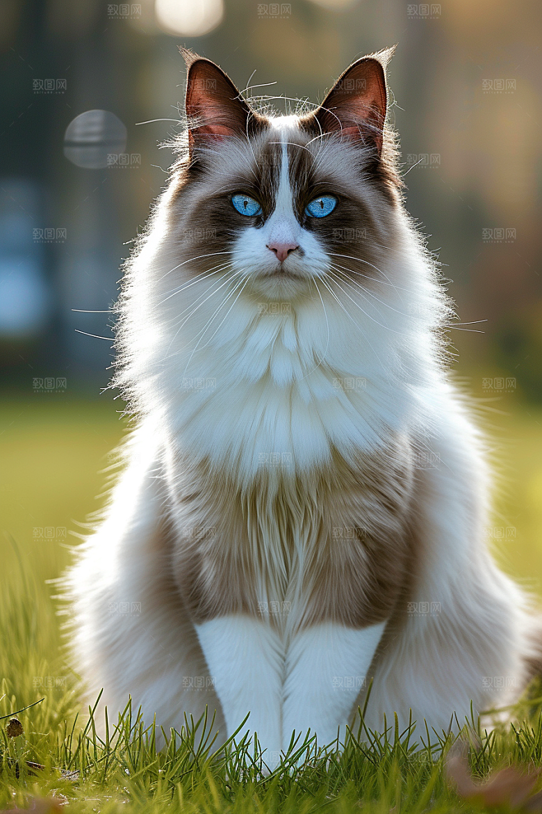 布偶猫高清宠物摄影图