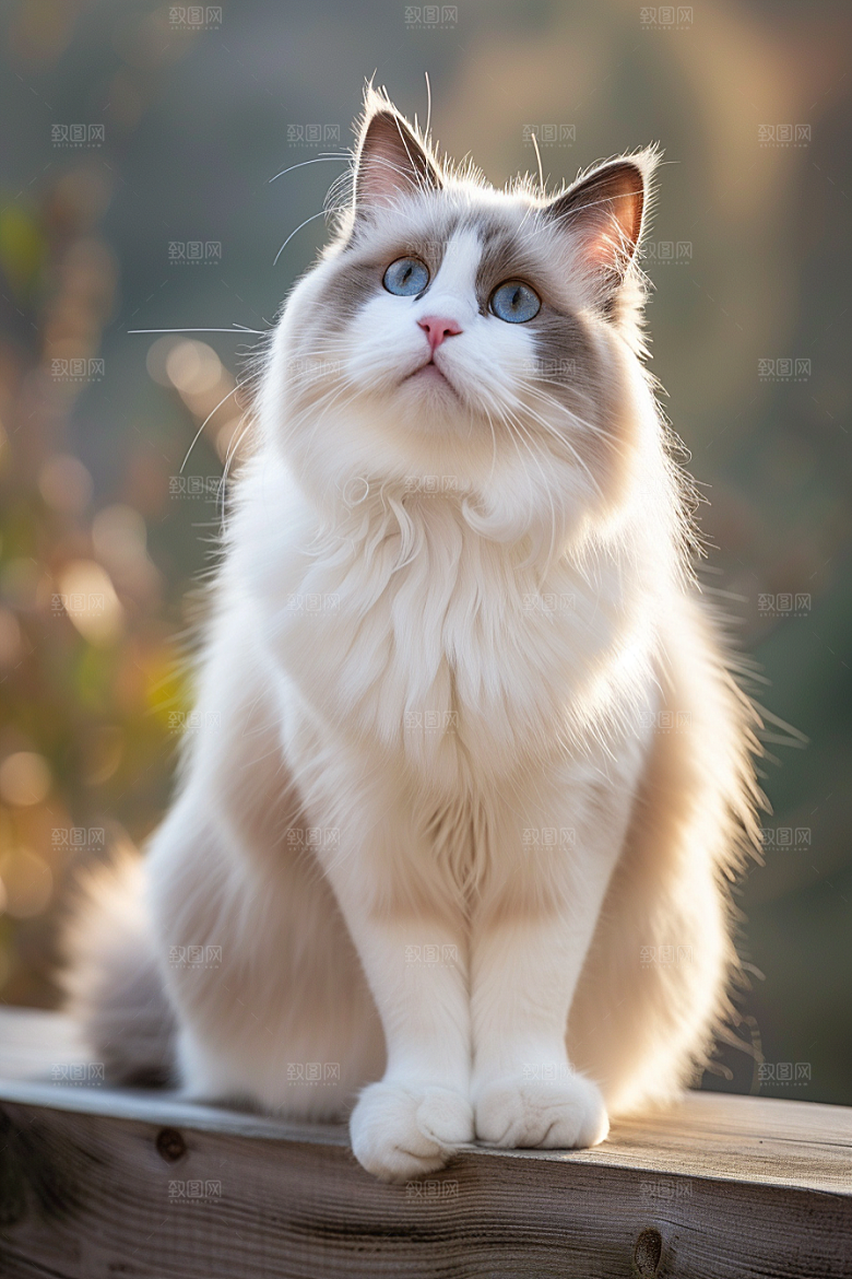 布偶猫养宠高清摄影图