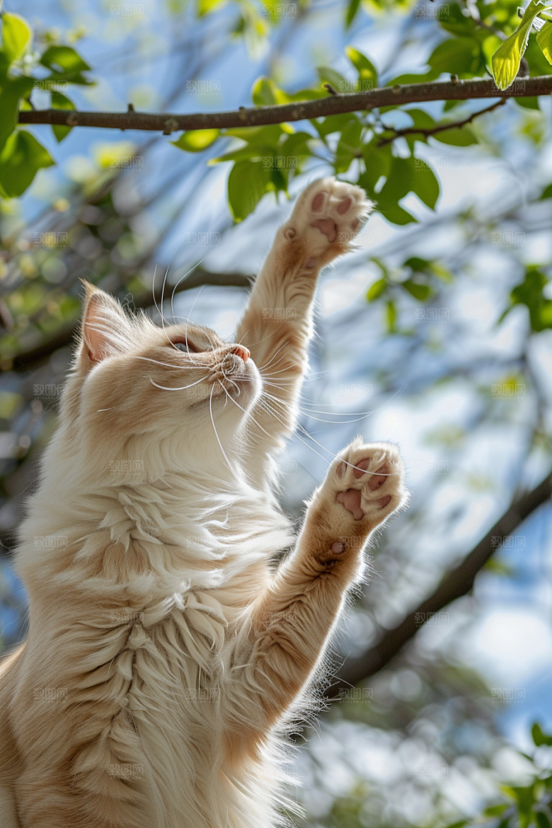 布偶猫养宠宠物摄影图