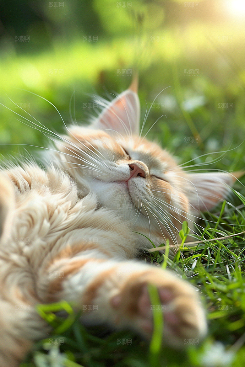 布偶猫清新养宠摄影图