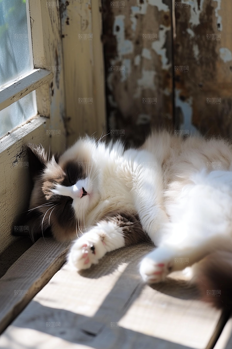 布偶猫生活高清摄影图