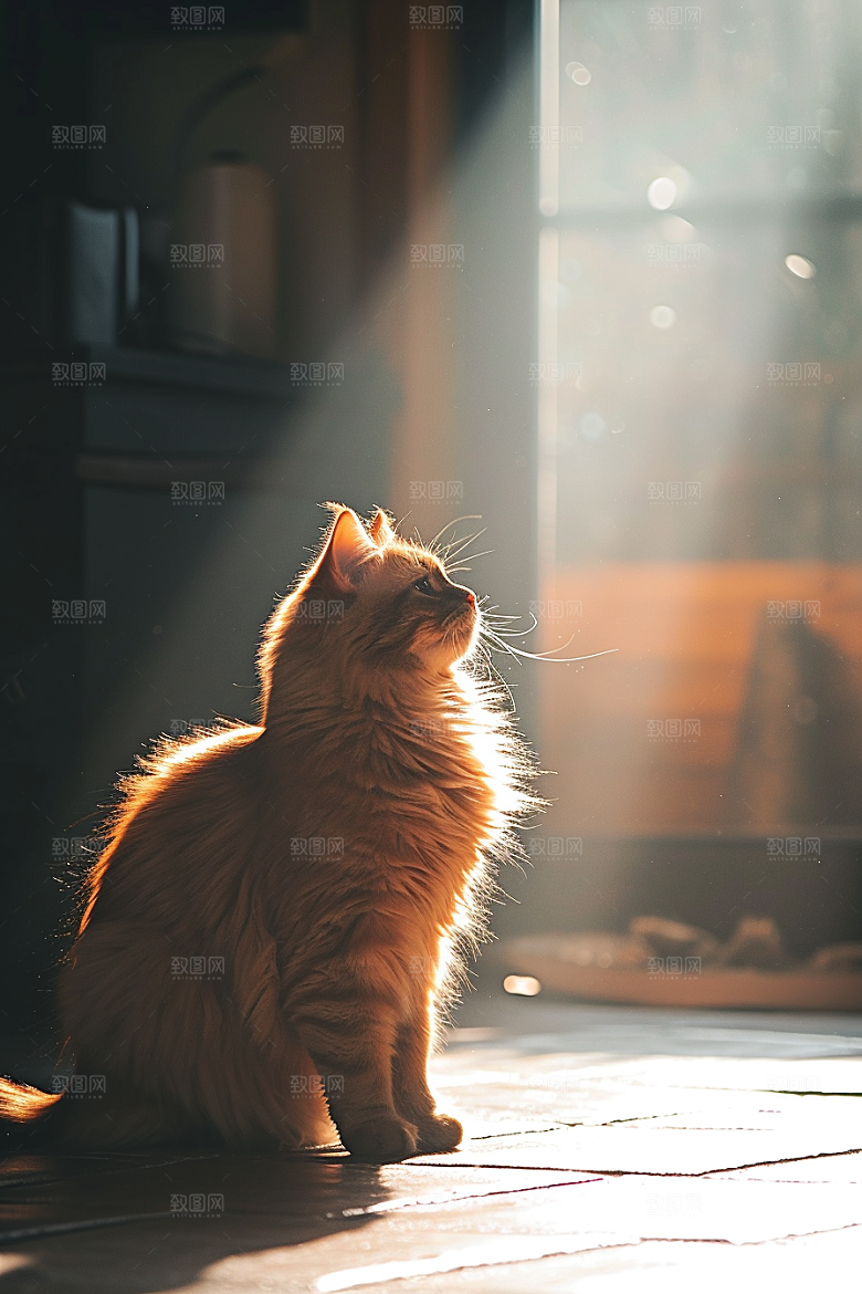 布偶猫宠物生活摄影图
