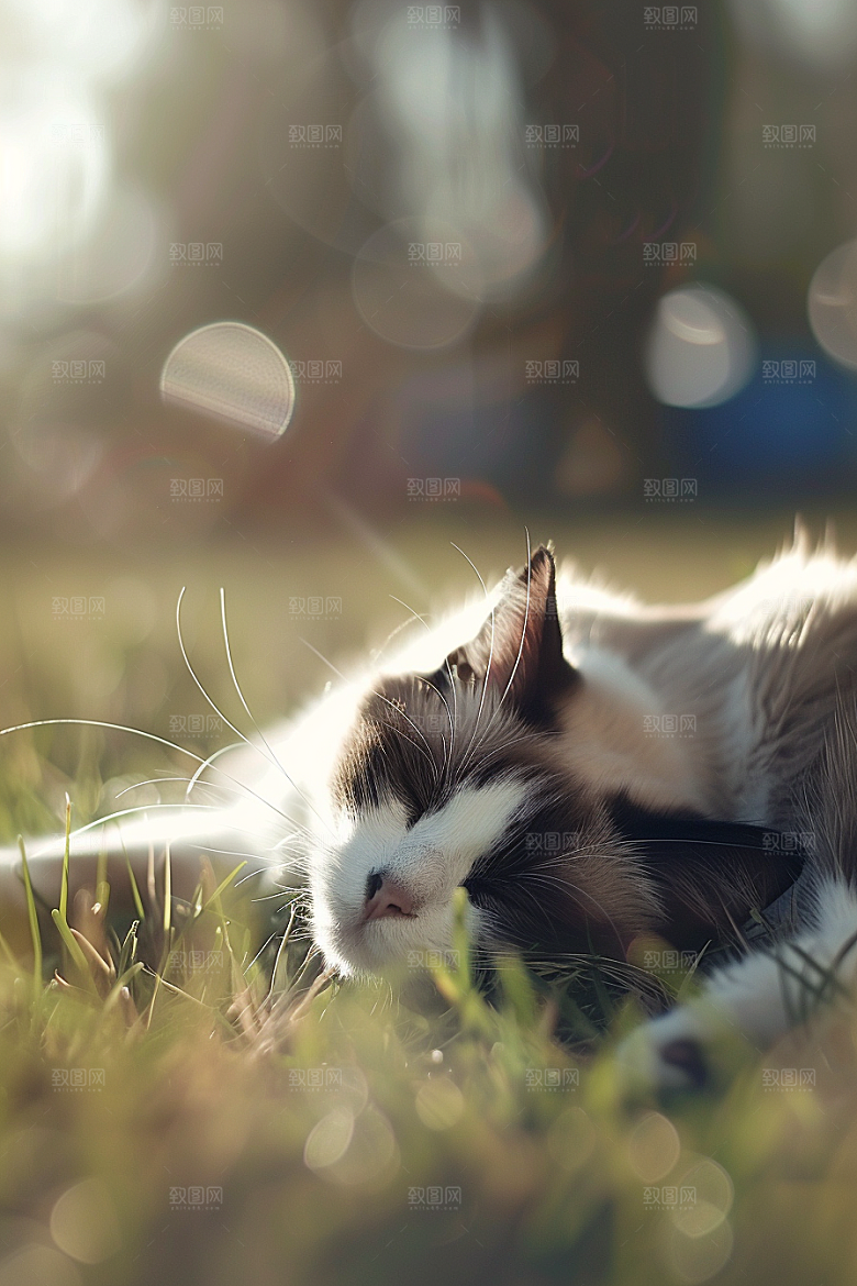布偶猫自然家居摄影图