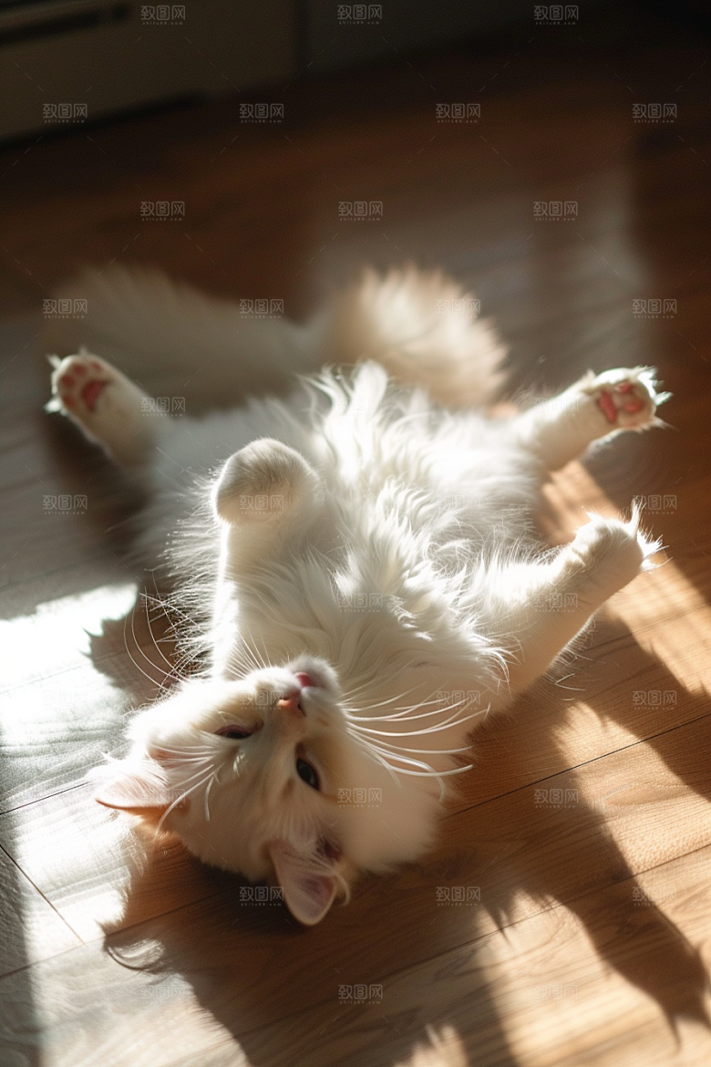 布偶猫可爱宠物摄影图