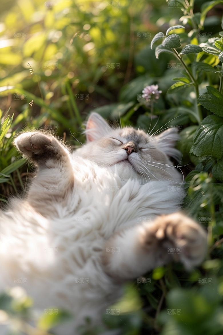 布偶猫养宠可爱摄影图
