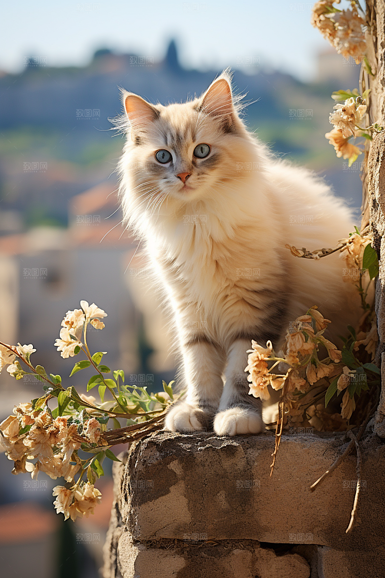布偶猫仙女猫家居摄影图