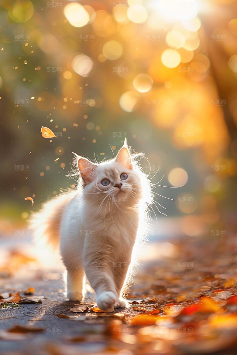布偶猫养宠仙女猫摄影图