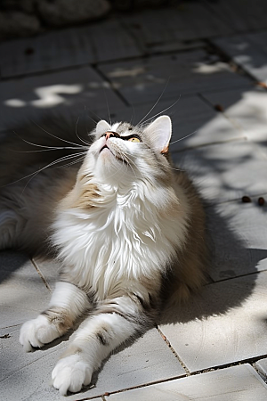 布偶猫自然高清摄影图